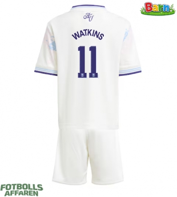 Aston Villa Ollie Watkins #11 Tredjeställ Barn 2025-26 Kortärmad (+ Korta byxor)